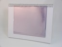 WO26041 - D5024 A3 Wiro Bound Frost Clear Polyprop Presentation Binder With A3 Sheets And A4 Landscape Insert Sheets Front
