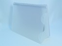 WO26041 - D5024 A3 Wiro Bound Frost Clear Polyprop Presentation Binder With A3 Sheets And A4 Landscape Insert Sheets
