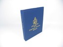 WO26386 - Pvc Lined Navy Gold Foil Block Ring Binder
